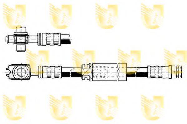 UNIGOM 377622 Тормозной шланг