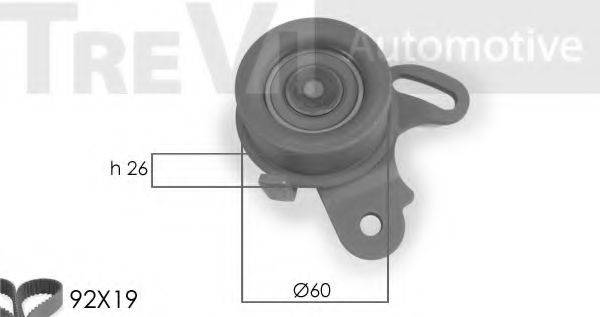 TREVI AUTOMOTIVE KD1032 Комплект ремня ГРМ