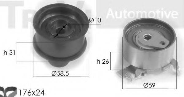 TREVI AUTOMOTIVE KD1071 Комплект ремня ГРМ