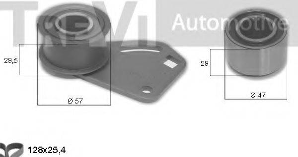 TREVI AUTOMOTIVE KD1086 Комплект ремня ГРМ