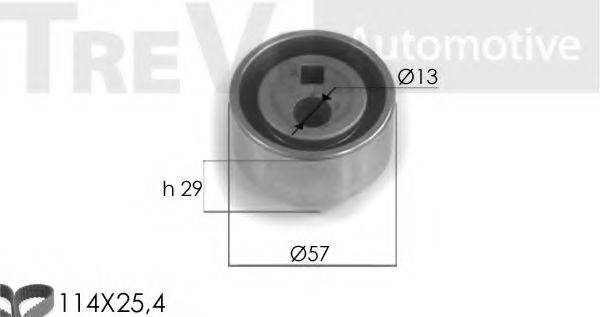 TREVI AUTOMOTIVE KD1087 Комплект ремня ГРМ