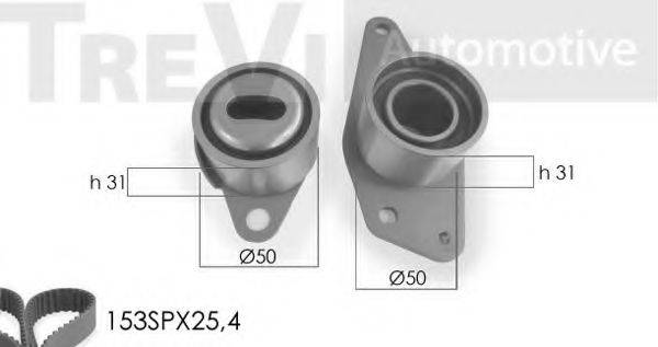 TREVI AUTOMOTIVE KD1198 Комплект ремня ГРМ