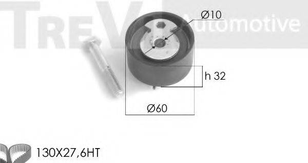 TREVI AUTOMOTIVE KD1202 Комплект ремня ГРМ