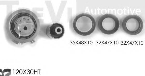 TREVI AUTOMOTIVE KD1221S2 Комплект ремня ГРМ