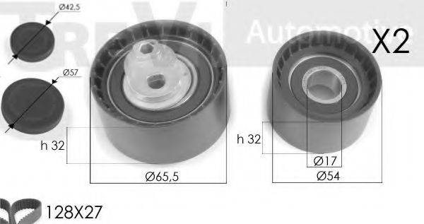 TREVI AUTOMOTIVE KD1246 Комплект ремня ГРМ