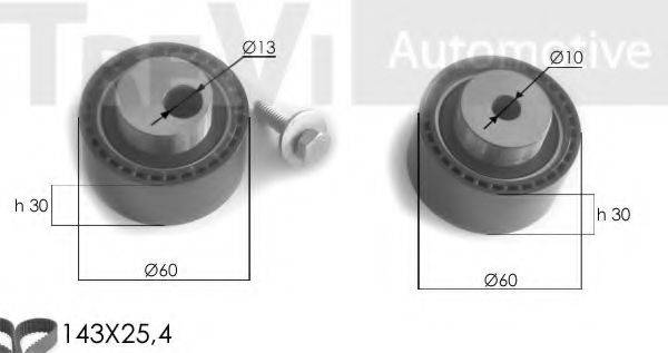 TREVI AUTOMOTIVE KD1259 Комплект ремня ГРМ