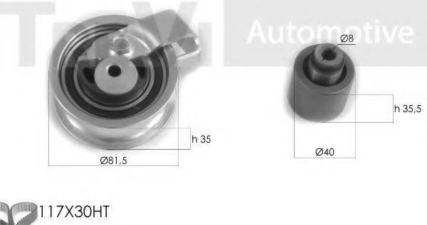 TREVI AUTOMOTIVE KD1261 Комплект ремня ГРМ