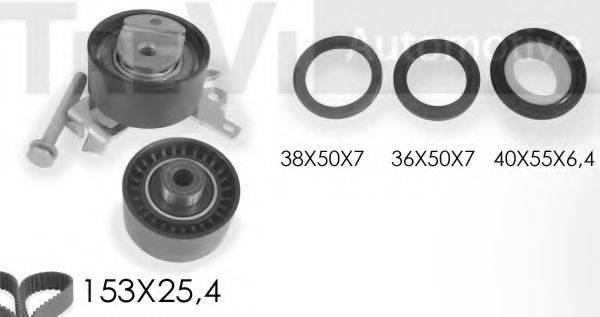 TREVI AUTOMOTIVE KD1283S1 Комплект ремня ГРМ