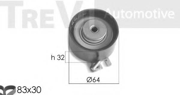 TREVI AUTOMOTIVE KD1300 Комплект ремня ГРМ