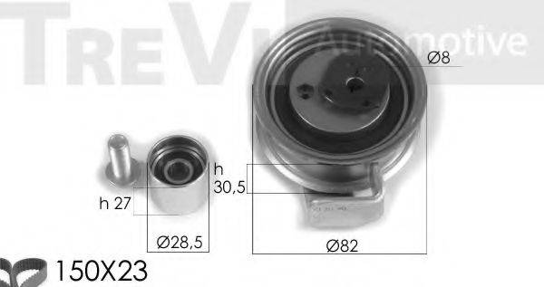 TREVI AUTOMOTIVE KD1327 Комплект ремня ГРМ