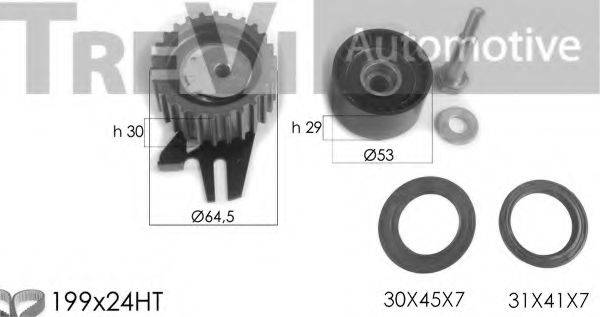 TREVI AUTOMOTIVE KD1331S Комплект ремня ГРМ