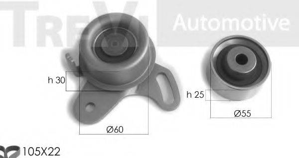 TREVI AUTOMOTIVE KD1335 Комплект ремня ГРМ