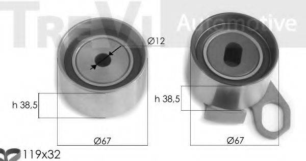 TREVI AUTOMOTIVE KD1343 Комплект ремня ГРМ