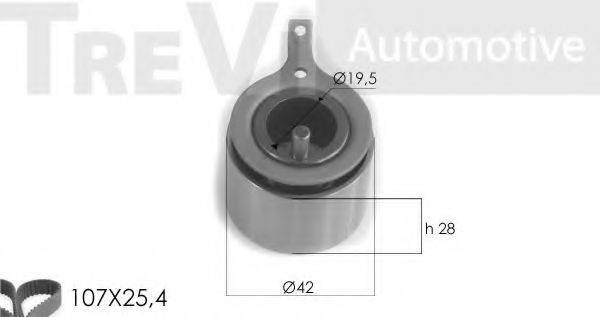 TREVI AUTOMOTIVE KD1353 Комплект ремня ГРМ