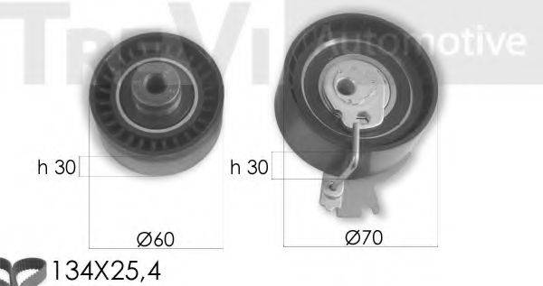 TREVI AUTOMOTIVE KD1364 Комплект ремня ГРМ