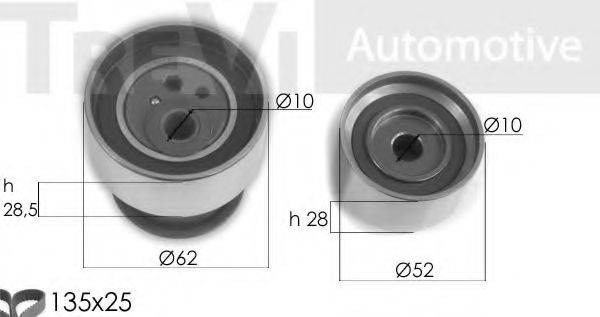 TREVI AUTOMOTIVE KD1379 Комплект ремня ГРМ