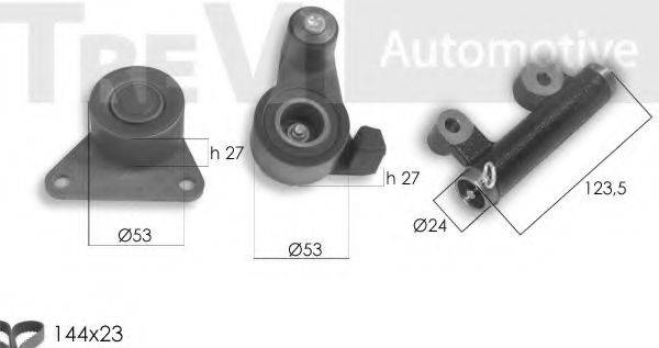 TREVI AUTOMOTIVE KD1415 Комплект ремня ГРМ