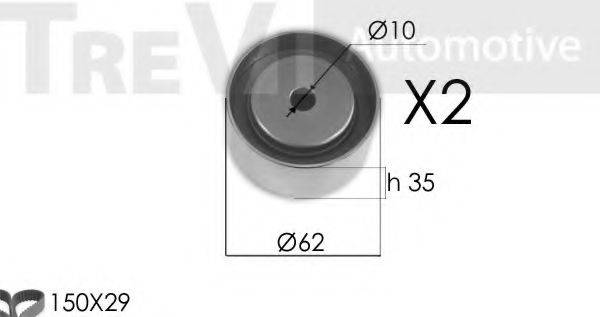 TREVI AUTOMOTIVE KD1449 Комплект ремня ГРМ