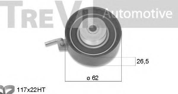 TREVI AUTOMOTIVE KD1476 Комплект ремня ГРМ