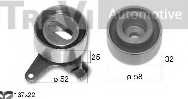 TREVI AUTOMOTIVE KD1483 Комплект ремня ГРМ