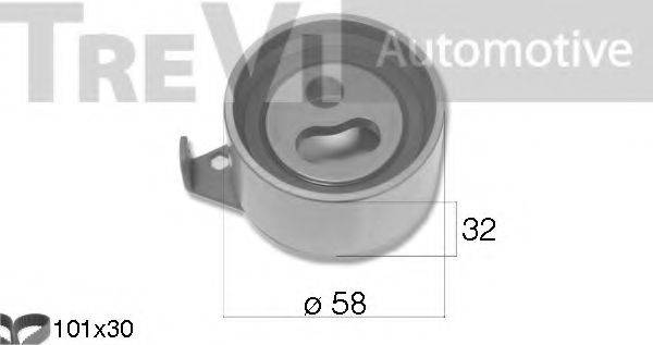 TREVI AUTOMOTIVE KD1485 Комплект ремня ГРМ