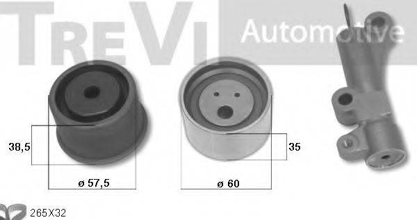 TREVI AUTOMOTIVE KD1516 Комплект ремня ГРМ