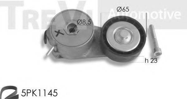 TREVI AUTOMOTIVE KA1069 Поликлиновой ременный комплект