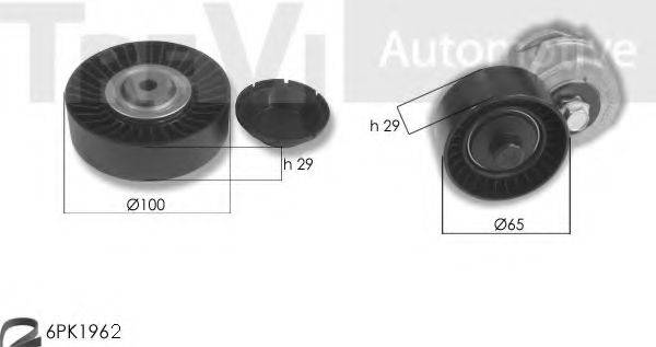TREVI AUTOMOTIVE KA1132 Поликлиновой ременный комплект