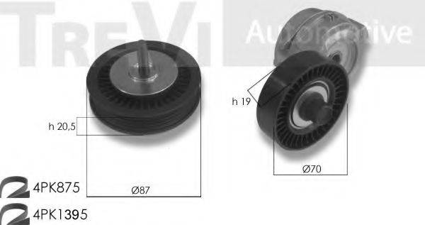 TREVI AUTOMOTIVE KA1138 Поликлиновой ременный комплект
