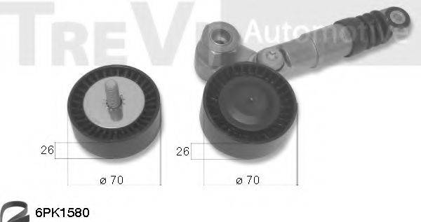 TREVI AUTOMOTIVE KA1141 Поликлиновой ременный комплект