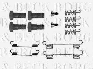 BORG & BECK BBK6248 Комплектующие, колодки дискового тормоза