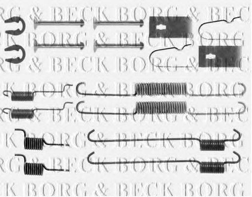 BORG & BECK BBK6274 Комплектующие, колодки дискового тормоза