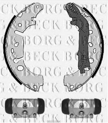 BORG & BECK BBS1089K Комплект тормозных колодок