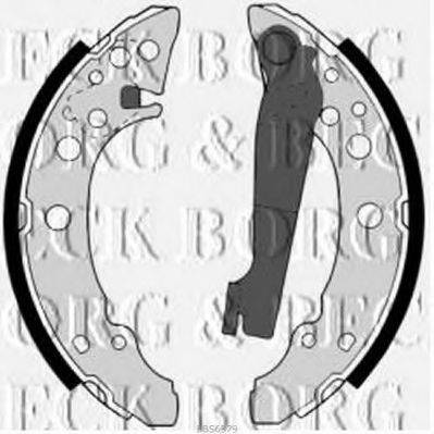 BORG & BECK BBS6379 Комплект тормозных колодок