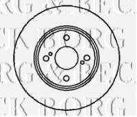BORG & BECK BBD4207 Тормозной диск
