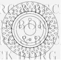 BORG & BECK BBD4626 Тормозной диск