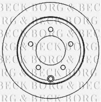 BORG & BECK BBD4819 Тормозной диск