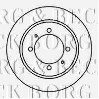BORG & BECK BBD4195 Тормозной диск