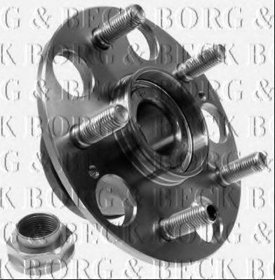 BORG & BECK BBK1246 Комплектующие, колодки дискового тормоза