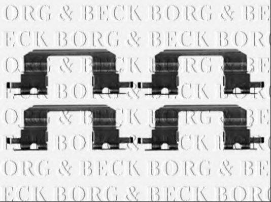 BORG & BECK BBK1447 Комплектующие, колодки дискового тормоза