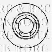 BORG & BECK BBD4149 Тормозной диск