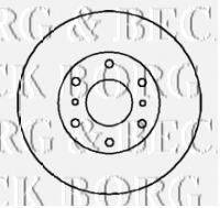 BORG & BECK BBD4357 Тормозной диск