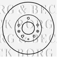 BORG & BECK BBD4751 Тормозной диск