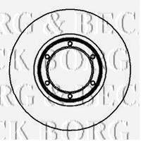 BORG & BECK BBD4840 Тормозной диск