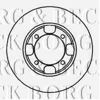 BORG & BECK BBD4920 Тормозной диск