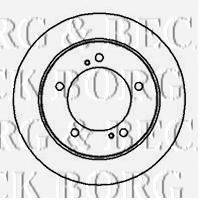 BORG & BECK BBD5028 Тормозной диск