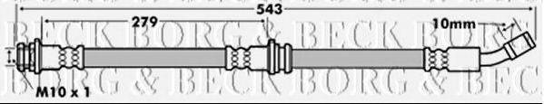 BORG & BECK BBH7162 Тормозной шланг