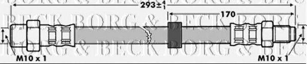 BORG & BECK BBH7294 Тормозной шланг