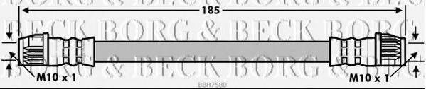 BORG & BECK BBH7580 Тормозной шланг