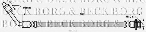 BORG & BECK BBH7711 Тормозной шланг